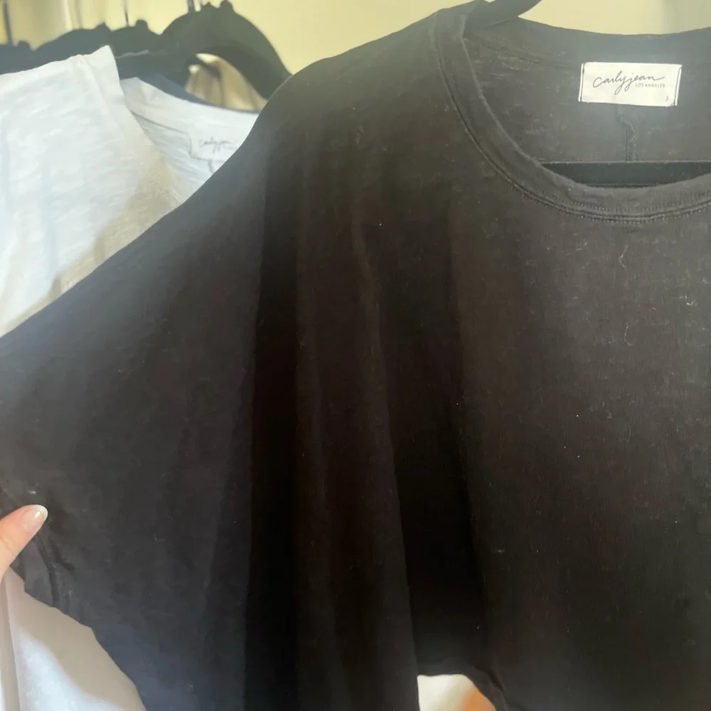 CJLA Boxy Tee in Black - Picture 3 of 3